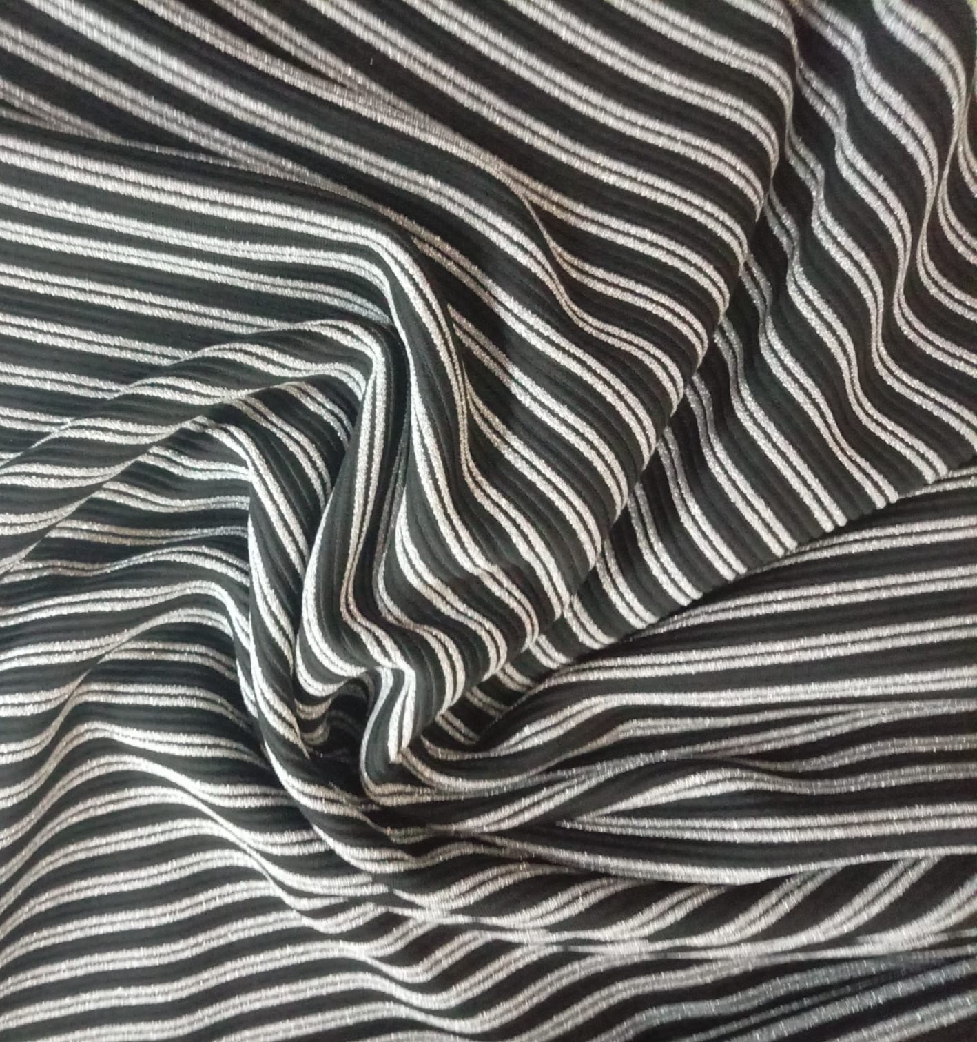 Black and silver stripe