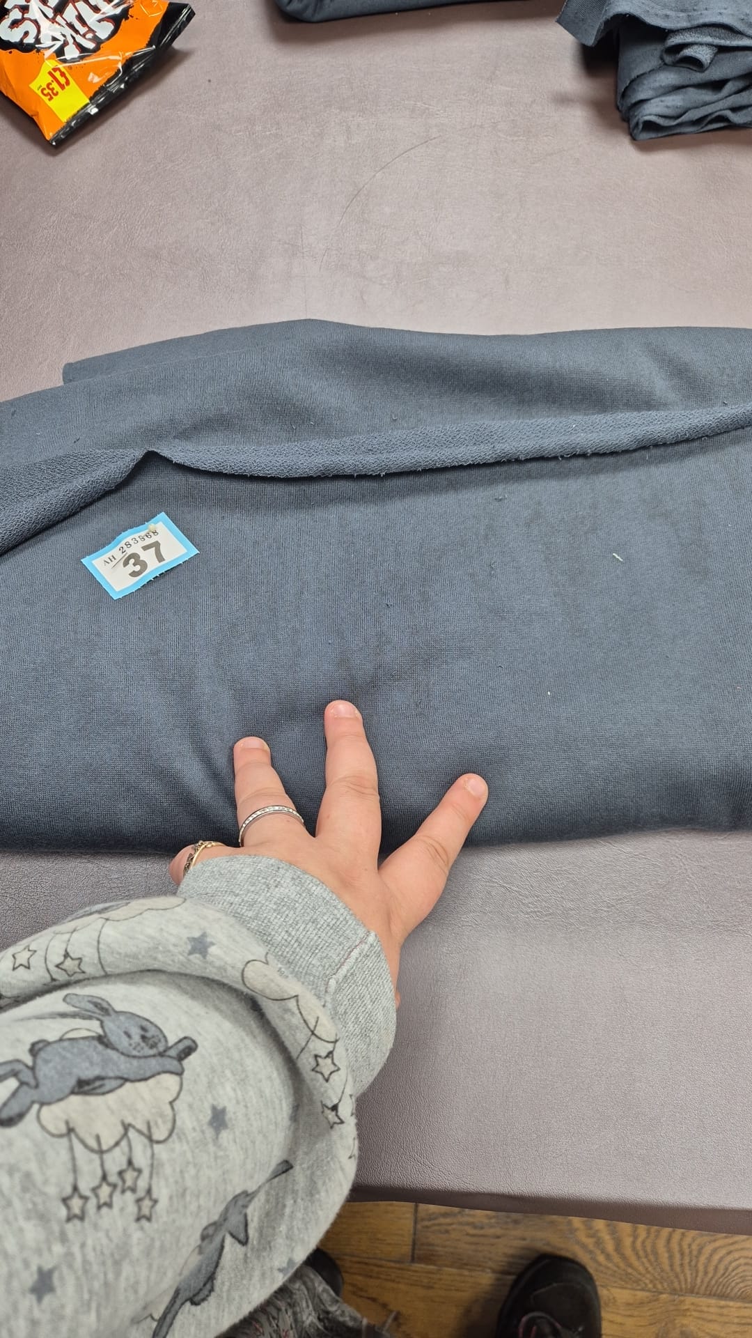 Number 37 Cotton loopback sweatshirt 3m