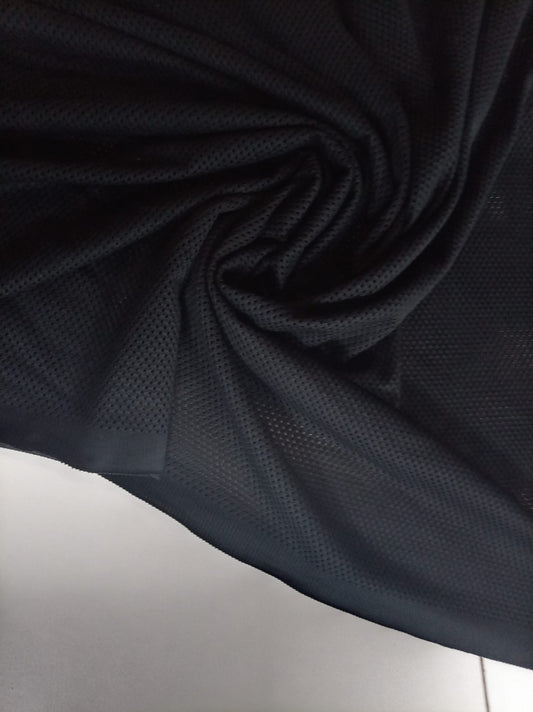 Black airtex mesh