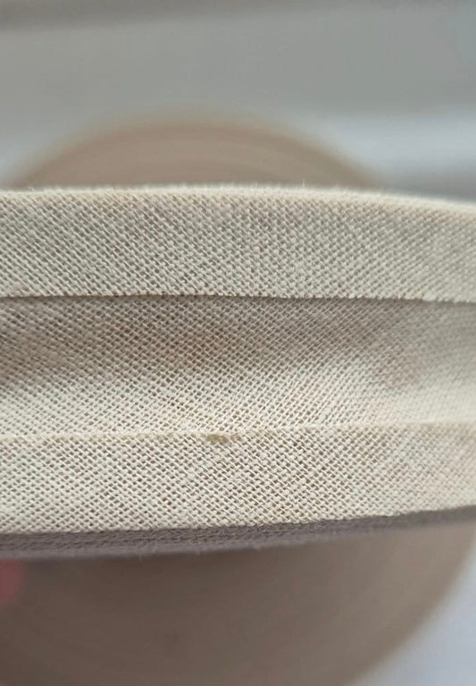 100% cotton bias binding Beige