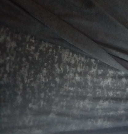 Semi see through black jersey