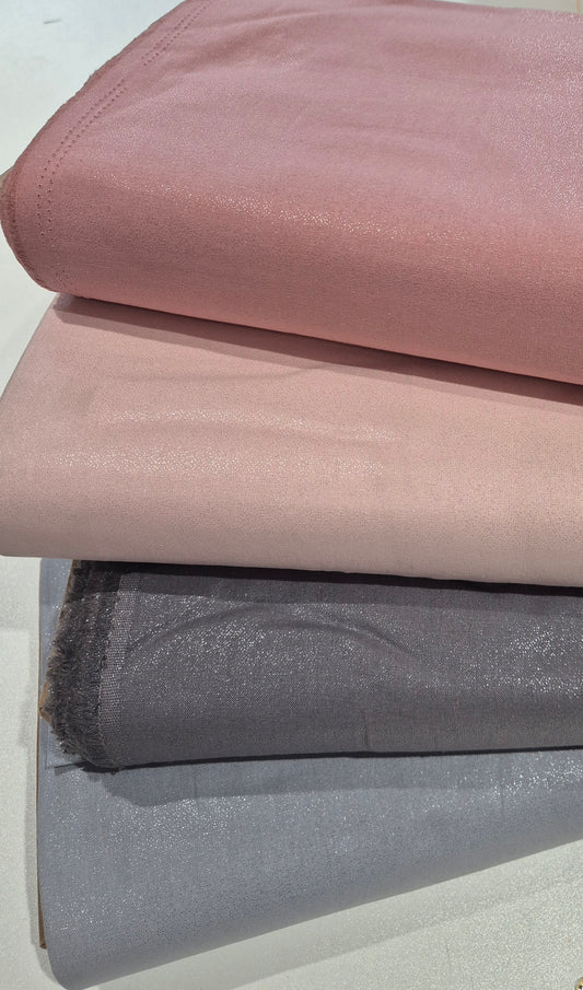 100% cotton foil dot shimmer