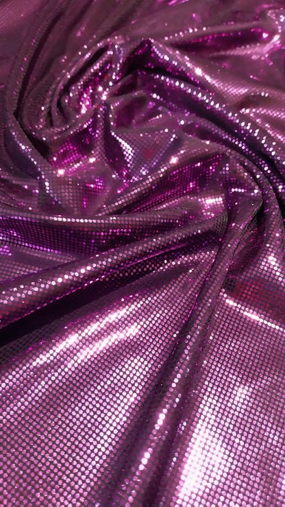 Purple foil lycra