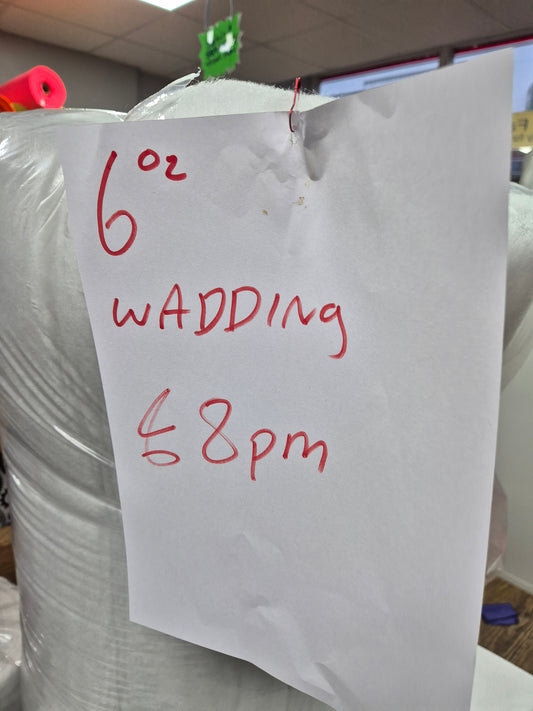 6oz wadding