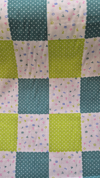 Patchwork green
