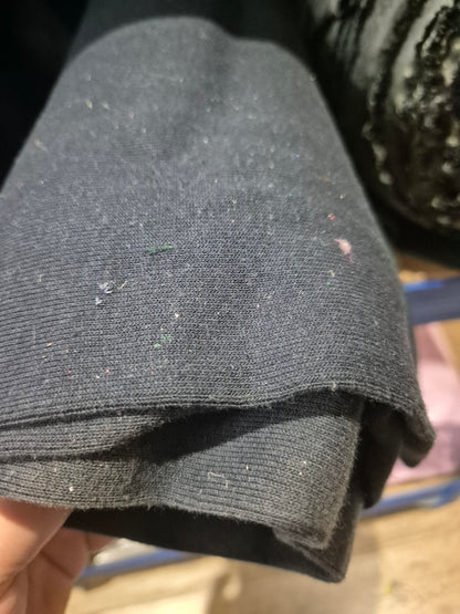 Black rib for cuffs