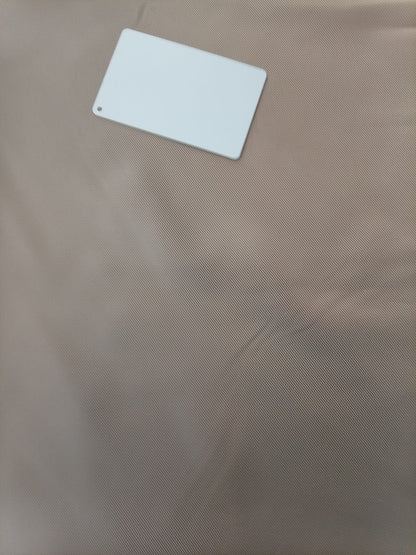 Brown sateen lining