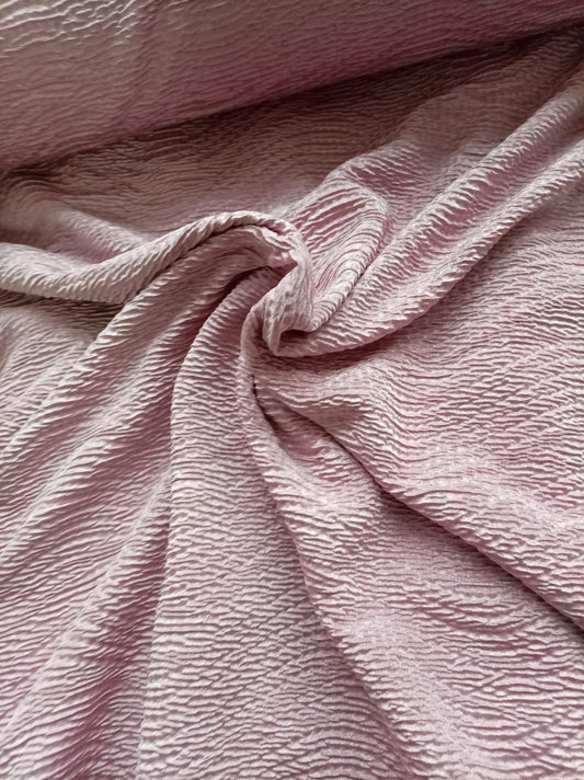Pink and gold crinkle