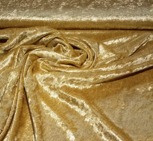 Crushed Velvet Gold