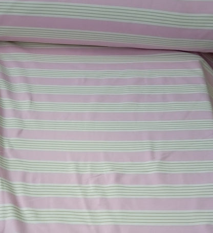 Pink and white jersey
