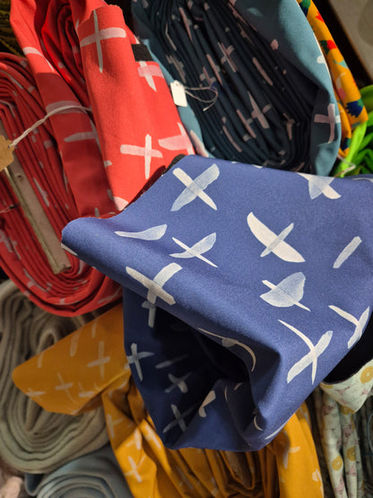 Criss cross soft shell