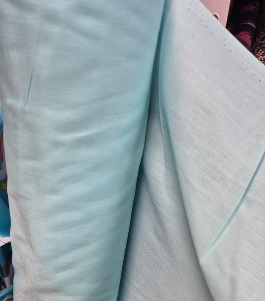 Polycotton - light blue