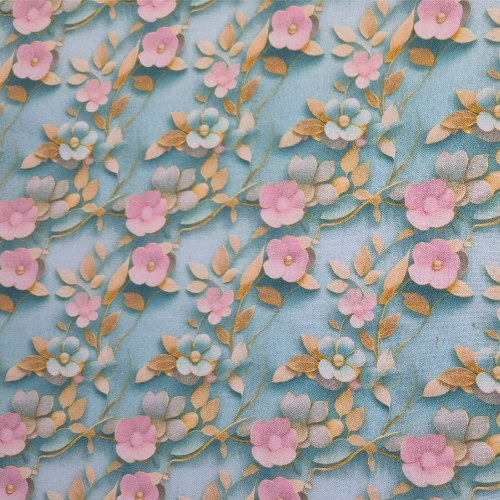 100% cotton 3D flower chains