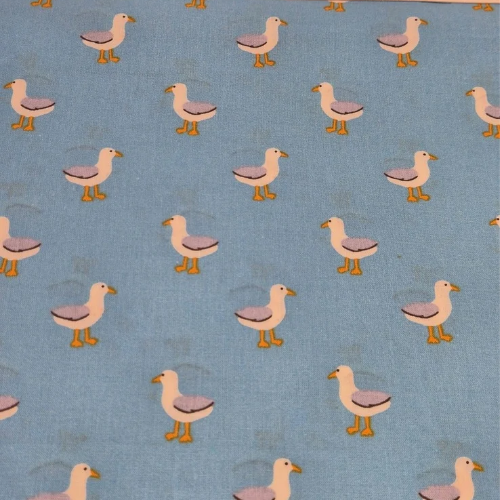 100% cotton seagulls