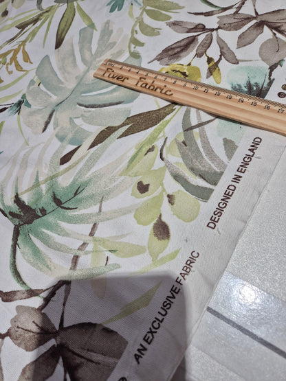 Floral spring cotton Panama