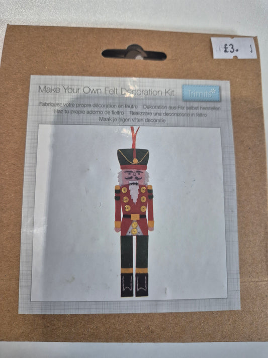 Nutcracker felt kit