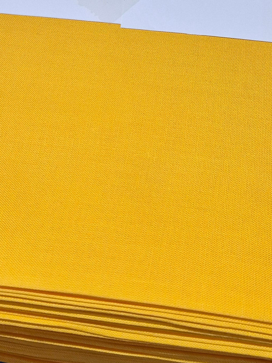 100% cotton Corn Yellow - 58" wide