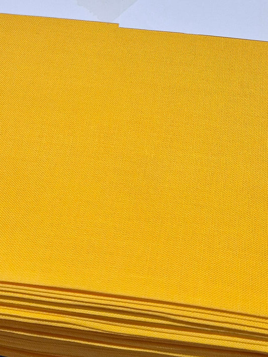 100% cotton Corn Yellow - 58" wide