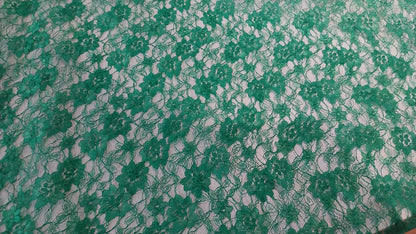 Green lace - no stretch