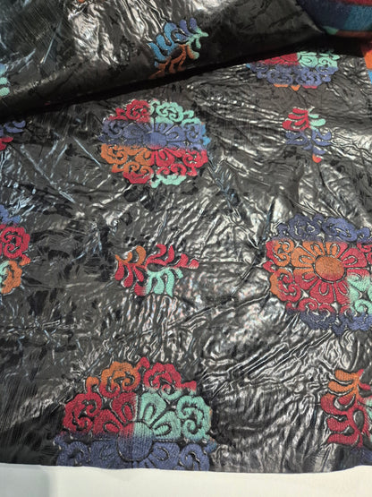 Square fleece with backing