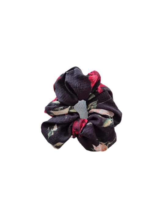 Handmade Floral Scrunchie