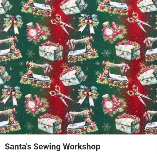 Santa's sewing workshop