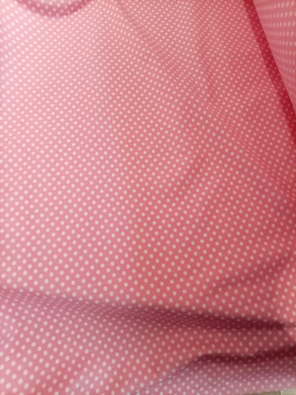 Pink spotty jersey (medium spots)