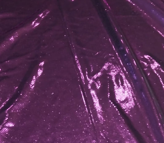 Purple foil lycra