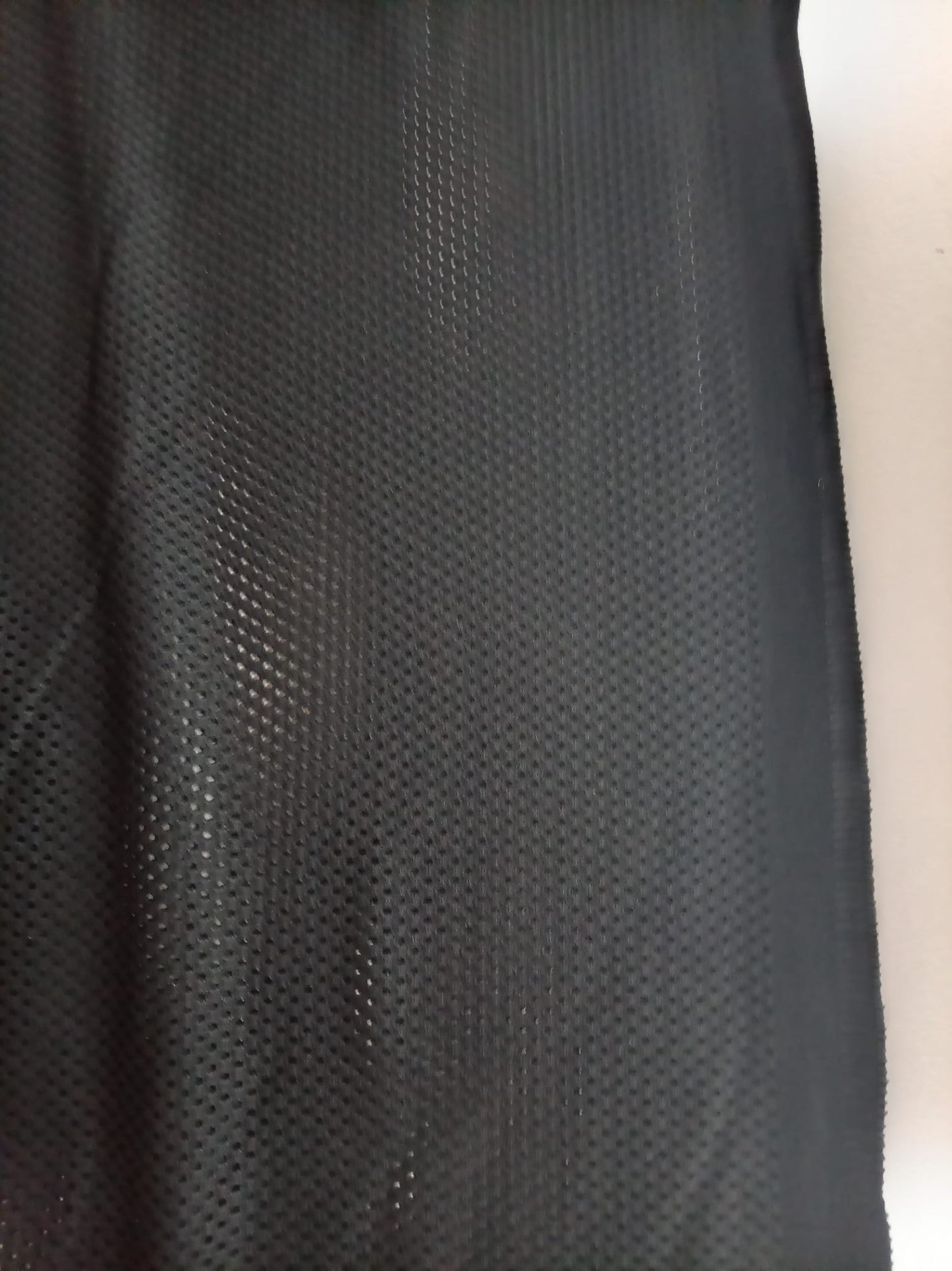 Black airtex mesh