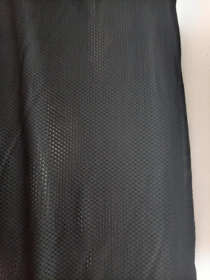 Black airtex mesh