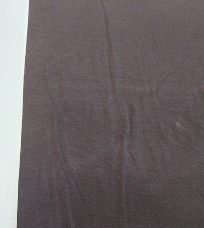 Brown cotton mix jersey