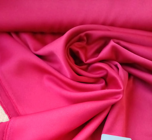 Bright pink suiting