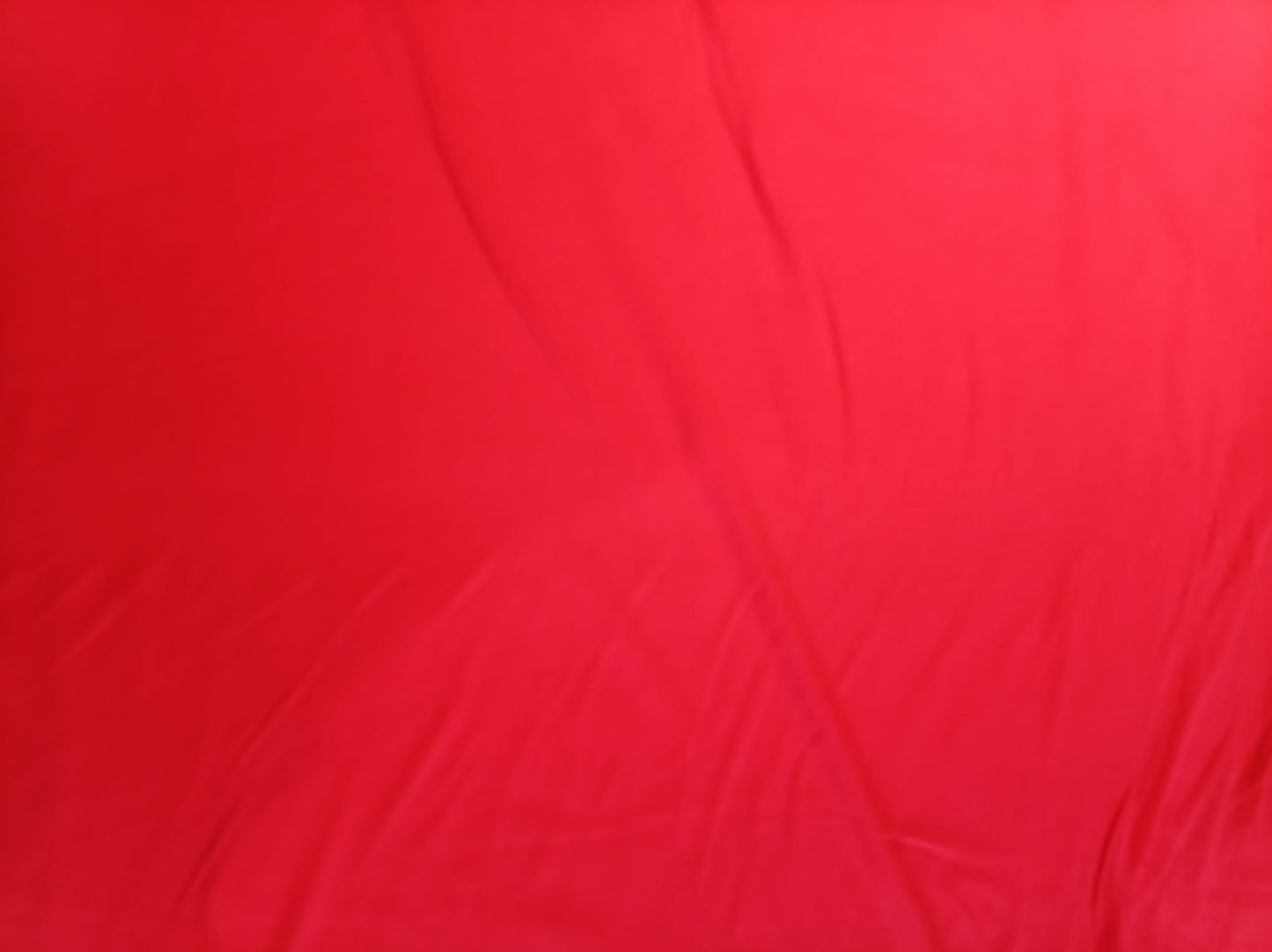 Red cotton mix jersey