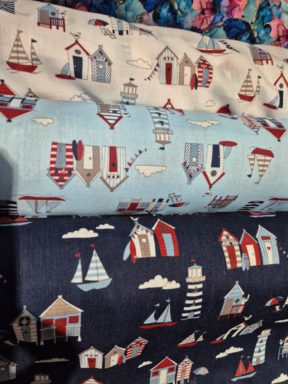 Beach hut Navy